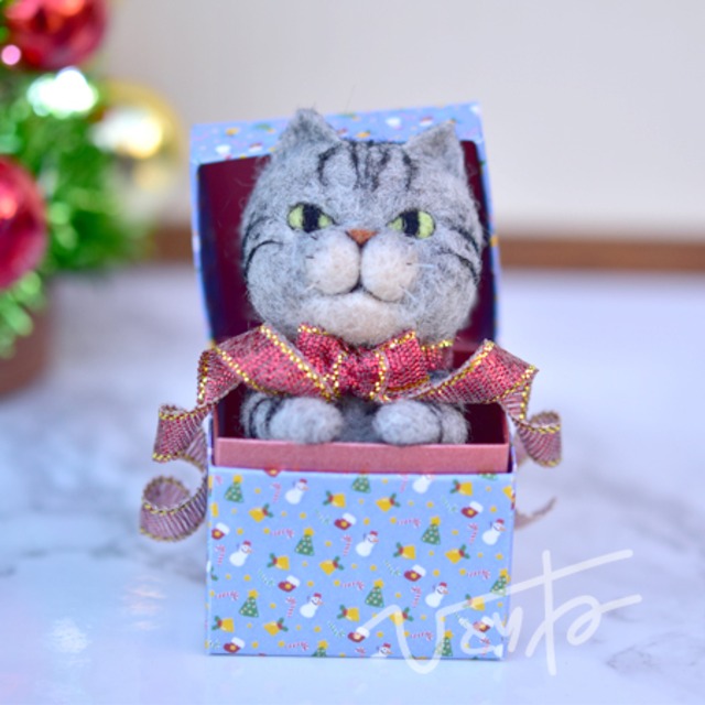 【猫さん】プレゼント／アメショ