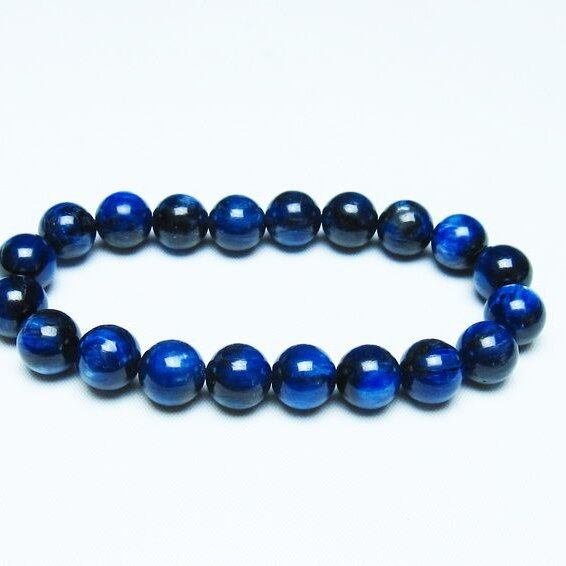 カイヤナイト ブレスレット 10mm 一点物 メール便可 [M便 1/10] 111-48036