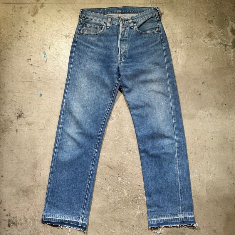 80's Levi's リーバイス 501 デニムパンツ 赤耳 RED LINE セルヴィッジ 刻印524 エルパソ工場 USA製 実寸W29~30インチ 希少 ヴィンテージ BA-2505 RM2924H