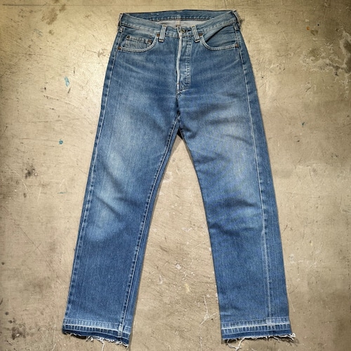 80's Levi's リーバイス 501 デニムパンツ 赤耳 RED LINE セルヴィッジ 刻印524 エルパソ工場 USA製 実寸W29～30インチ 希少 ヴィンテージ BA-2505 RM2924H