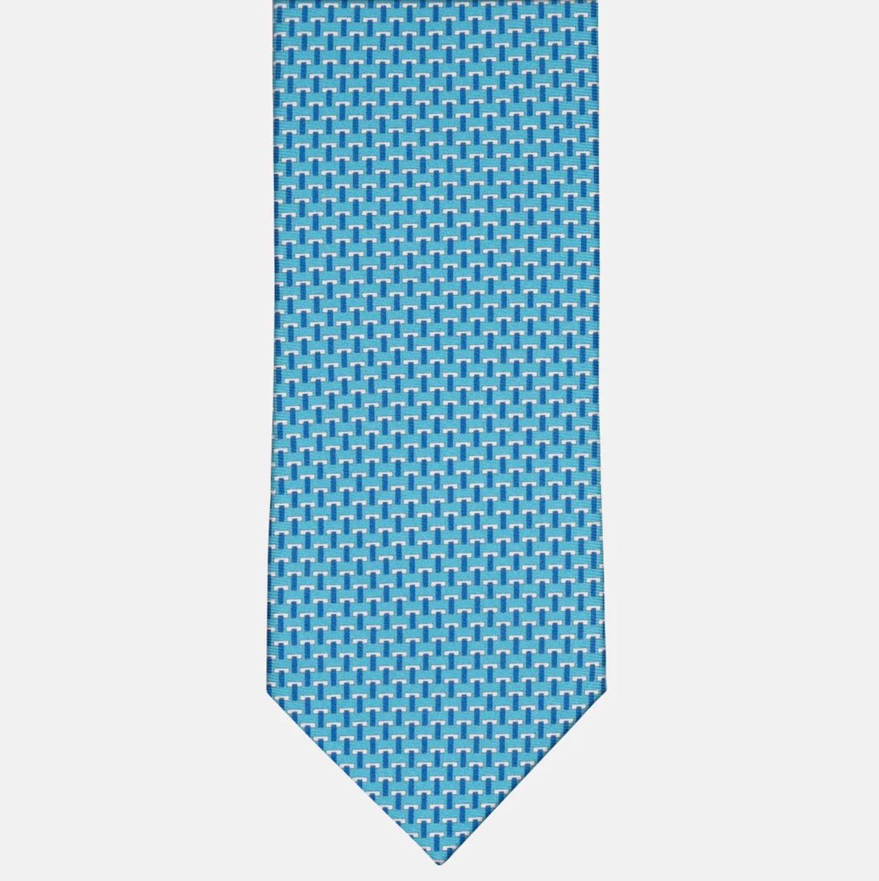 Talarico Cravatte  Iconic Tie in　Ice Blue