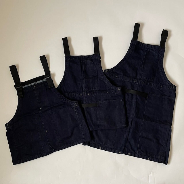 【予約】Tool vest & Apron Indigo