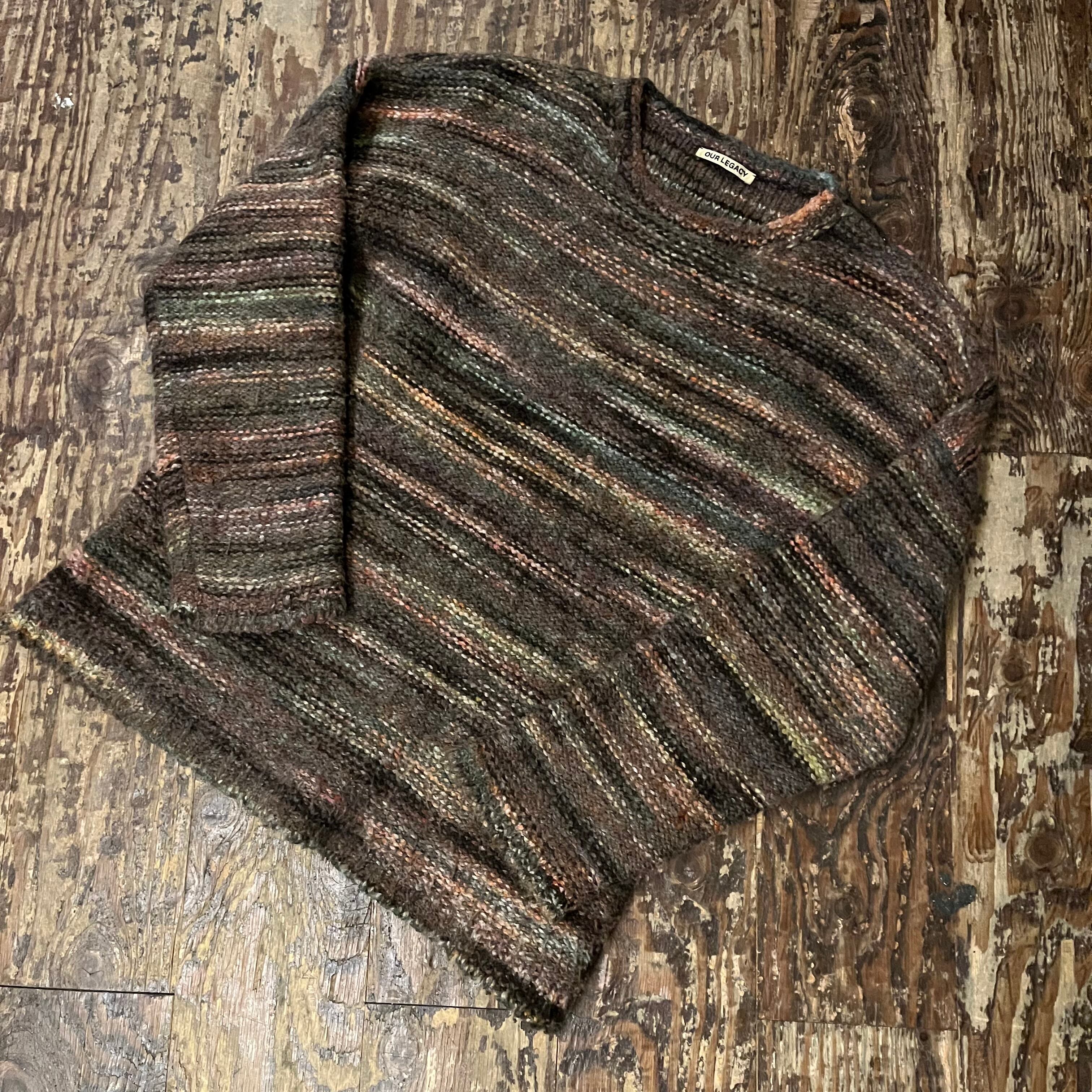 OUR LEGACY アワーレガシー Popover Roundneck M4203PS マルチカラー 