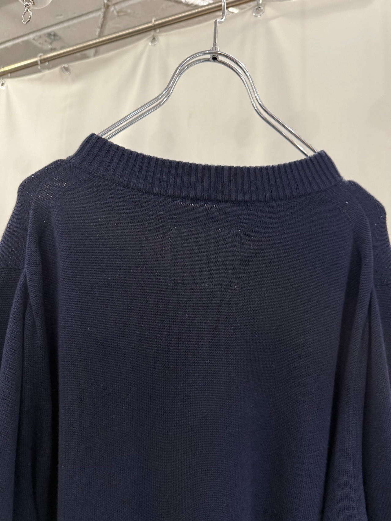 "sacai" pattern cotton knit