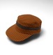 Lidairpeaks Cylinder mesh hat Rust