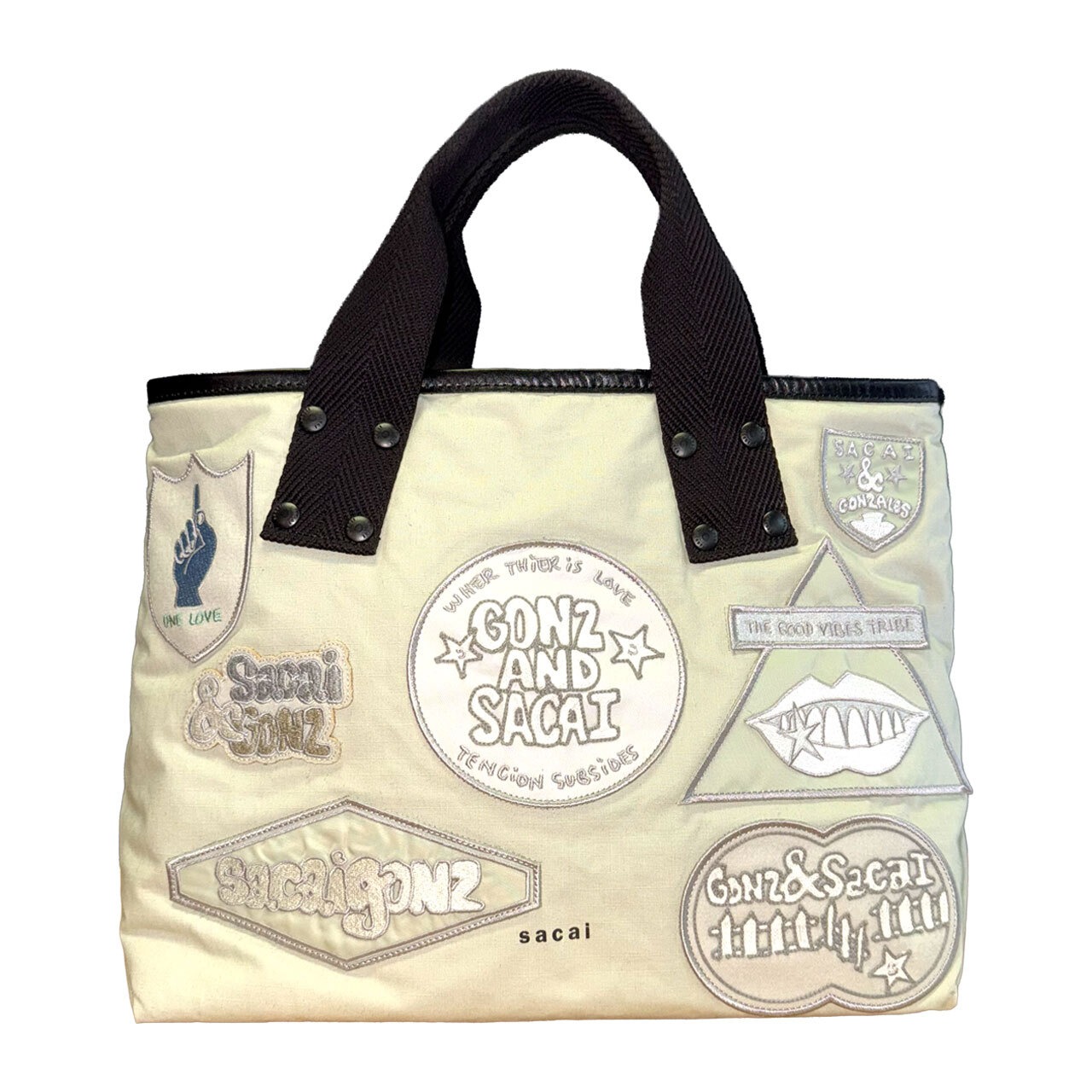【sacai × Gonz】サカイ ゴンズ Multi Patch Tote トートバッグ