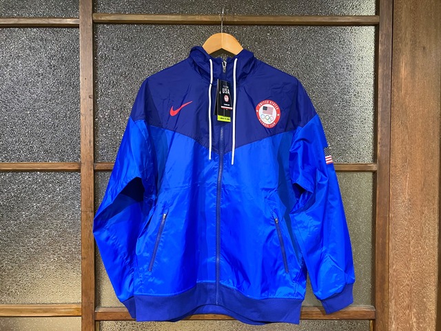 NIKE TEAM USA WINDRUNNER OLYMPIC JACKET (BLUE)