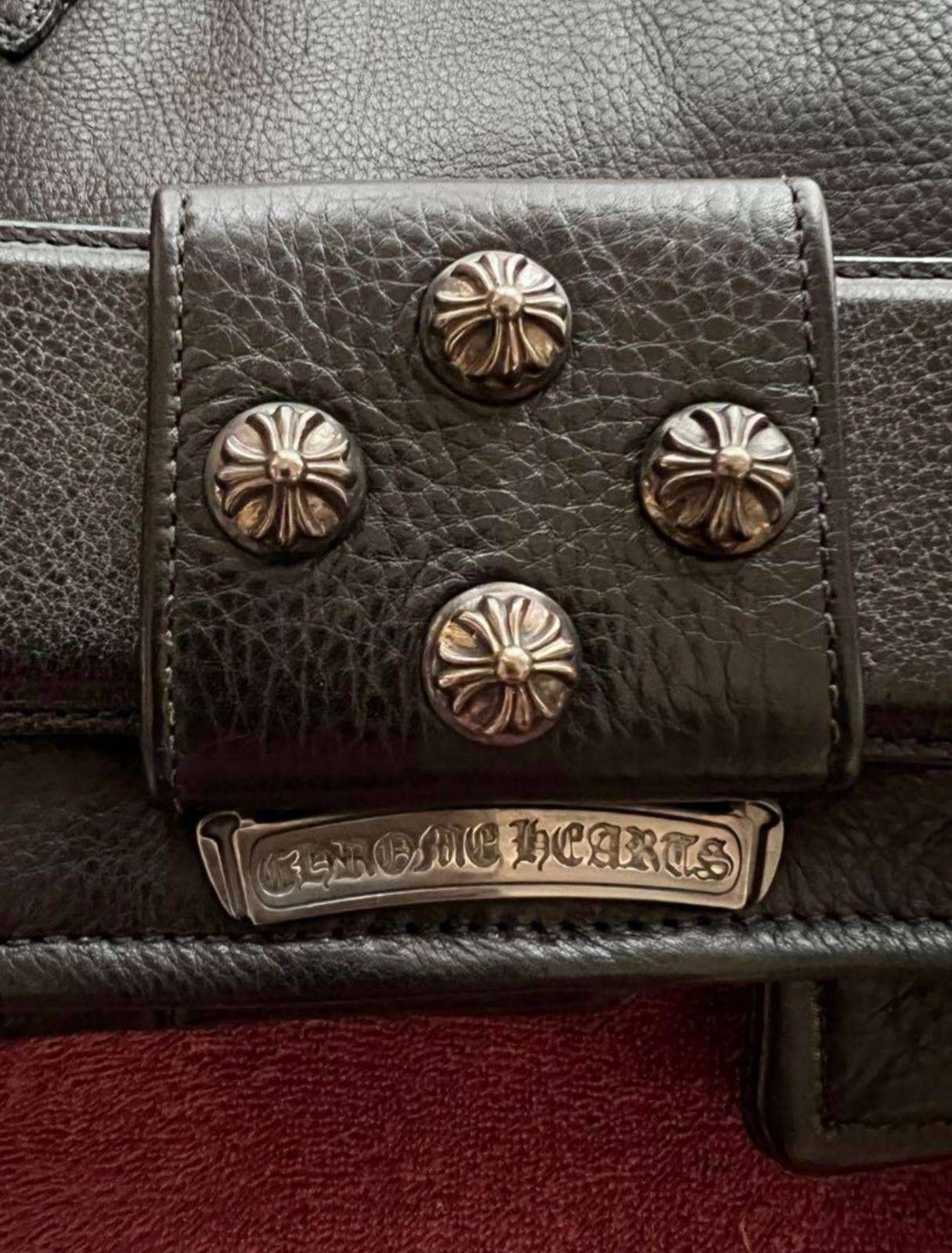 CHROME HEARTS クロムハーツ レザー ライダース ベスト オーダー CHROME HEARTS クロムハーツ レザー ライダース ベスト オーダー