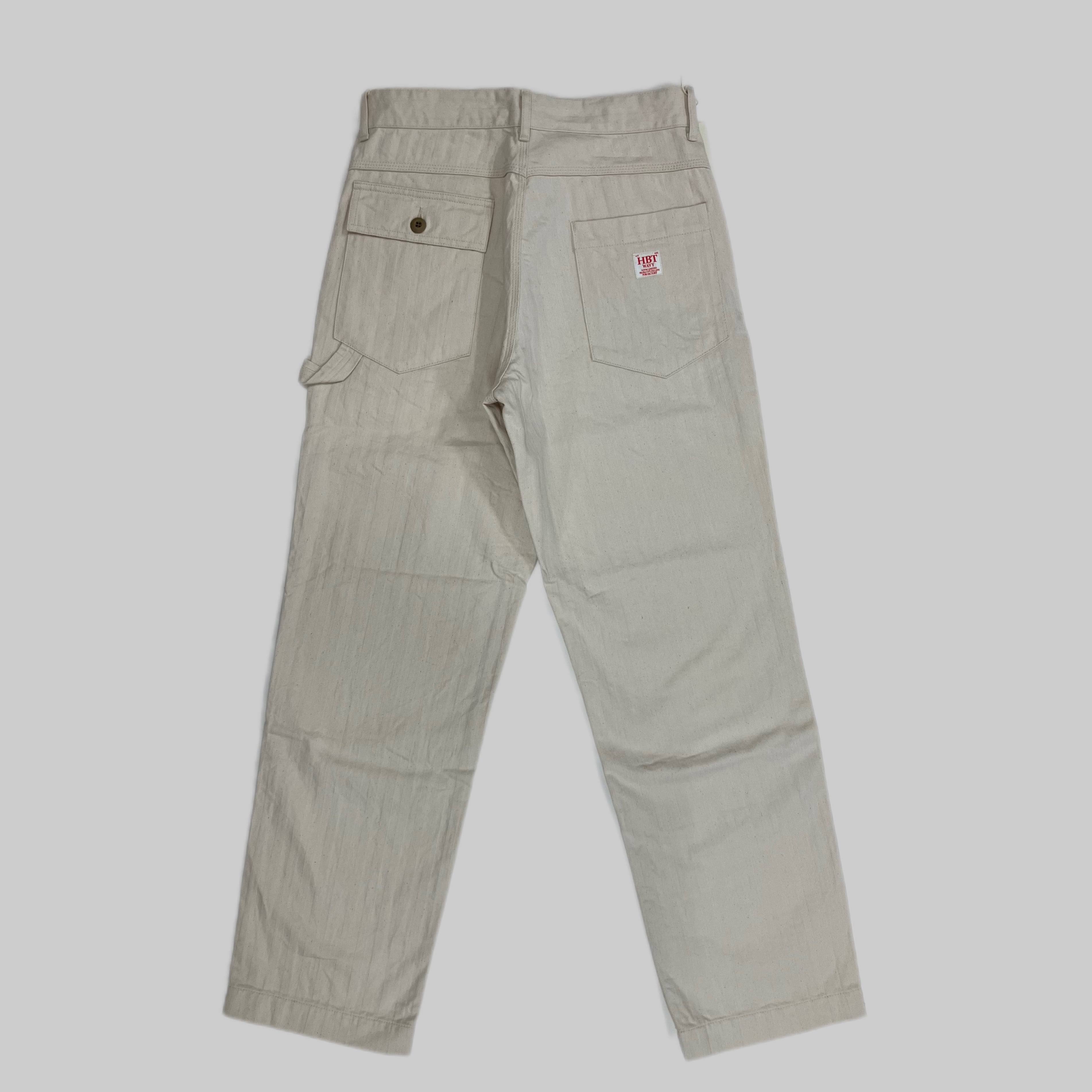 FOB FACTORY F0485/HBT PAINTER PANTS COL/ECRU | TRAVELLER`S BASE