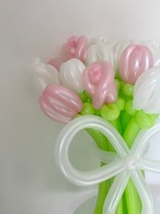 【15本/BIGsize】花束バルーン ♥ パールピンク