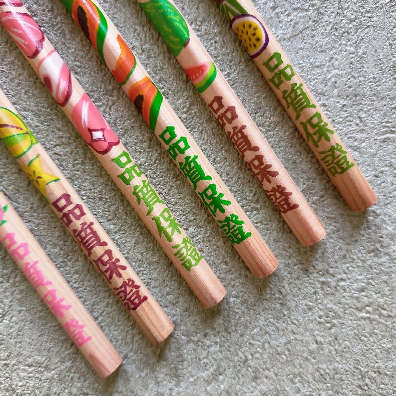 利百代（LIBERTY）台湾フルーツ鉛筆（6本入り）