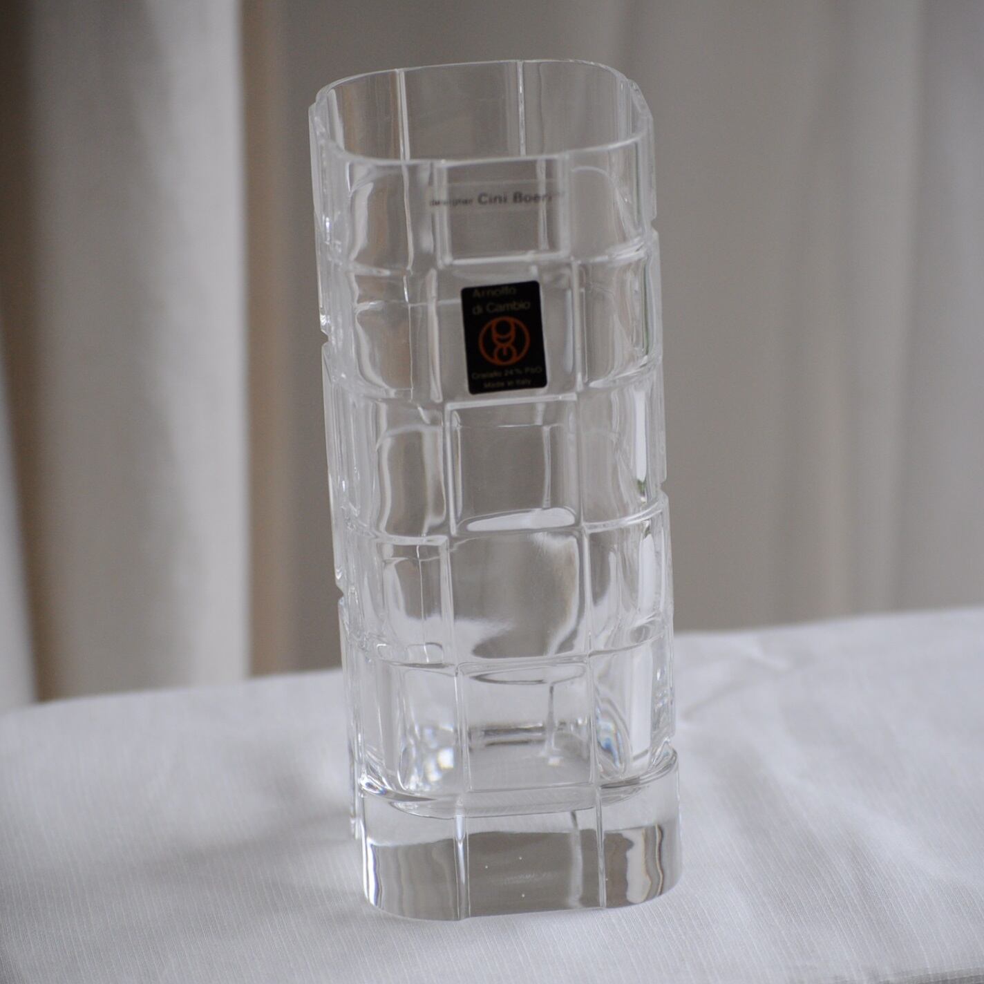 Arnolfo di Cambio glass グラス ２個セット 新品