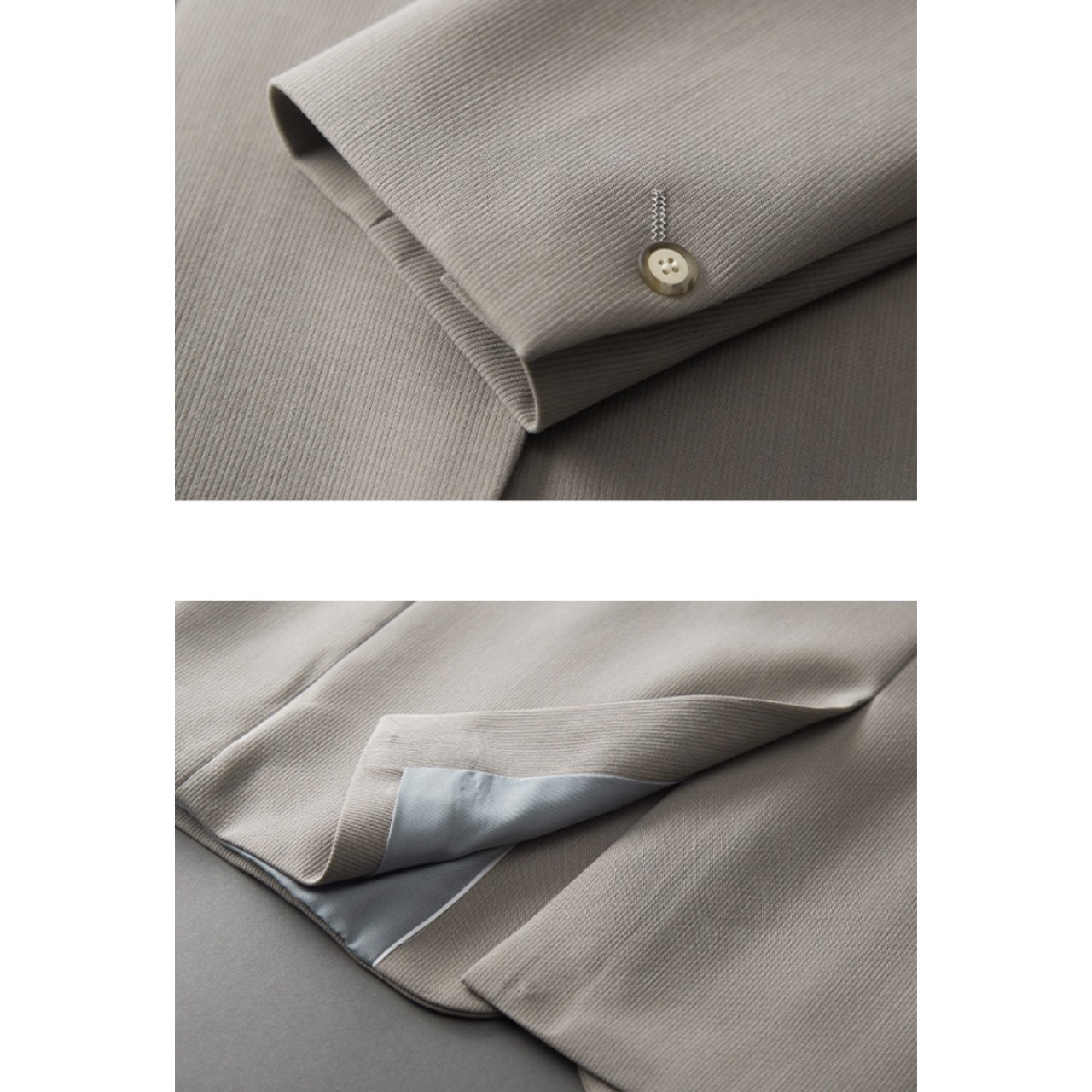 シングルブレスト テーパードジャケット＆パンツ セットアップ af0388