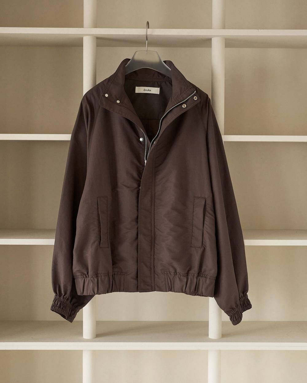 anuke 】Standcollar Zip Blouson | valance 福井｜レディース