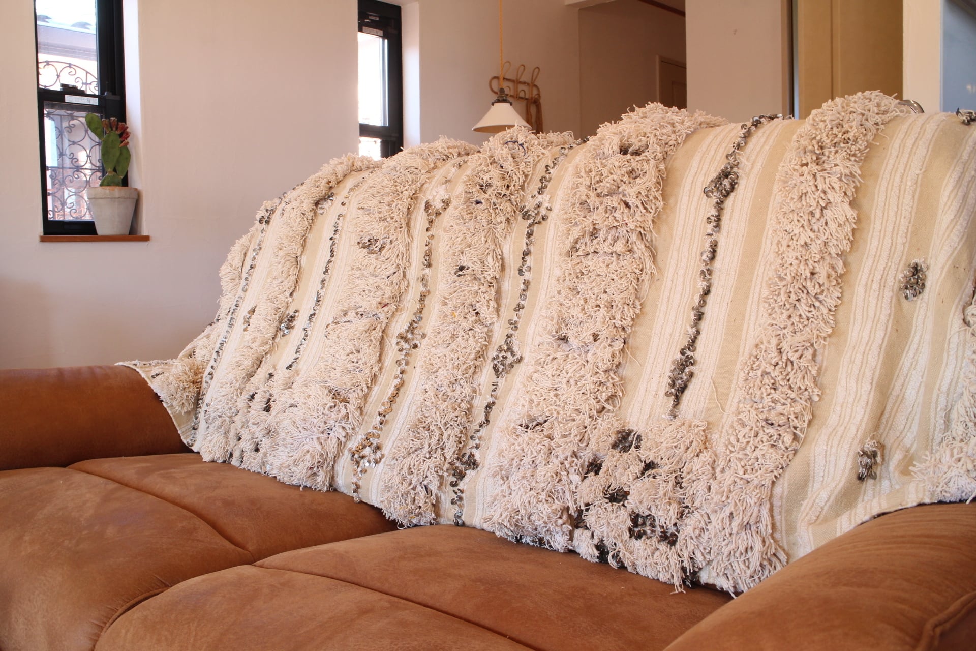 モロッコ ハンディラソファカバー