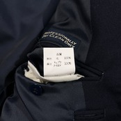 SIDNEY WINSTON シドニーウィンストン 金ボタン ダブル ブレザー テーラードジャケット 90-79-165 (AB4) /メンズ/濃紺/ネイビー