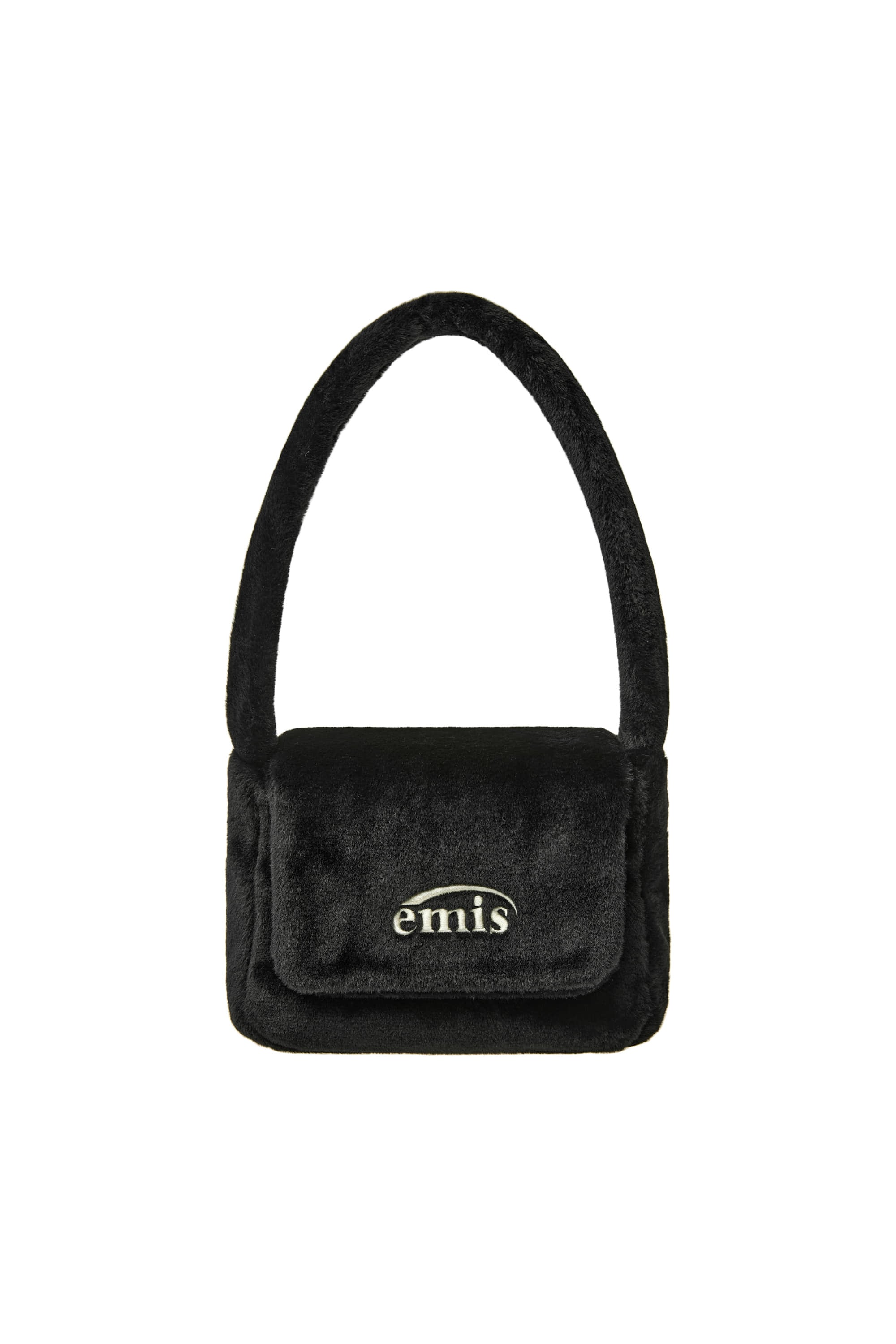 【emis】韓国人気★ FUR SQUARE FLAP BAG ☆【emis】 FUR SQUARE FLAP BAG-3color | もごつ