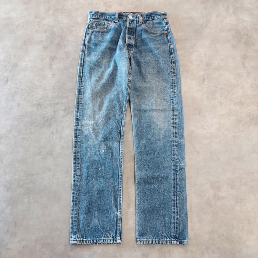 リーバイス501 Levis W33 デニム 青 90s USA製 15964