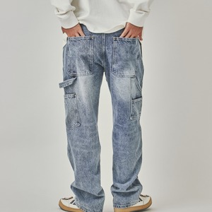 ダブルニー ワイドワークデニムN3469