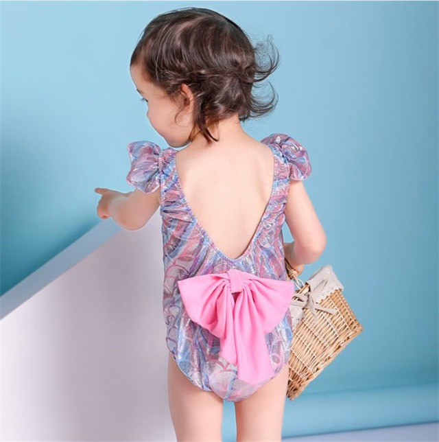 送料無料 大人気♡韓国ファッション 子供 水着 女の子 ワンピース水着 1-3歳 可愛い ビキニ（DM0042）