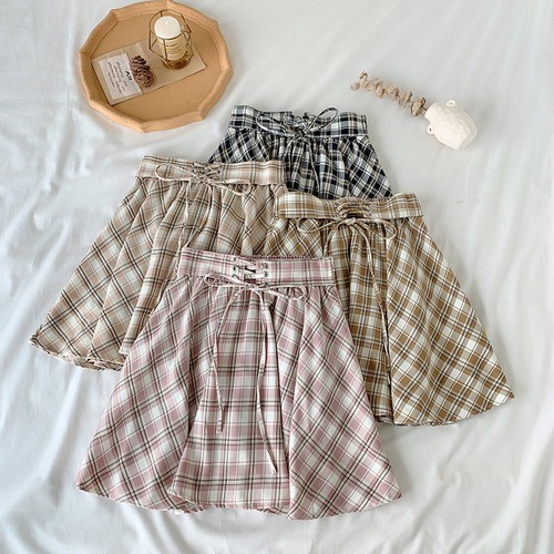 ✞ サマー♥カワイイ♥クロスストラップ Aラインスカート 夏物 ✞ゴスロリ SM ミリ 甘ロリ クラロリ 和ロリ エレガント 黒ロリ 姫ロリ 華ロリ BB-BB9909028