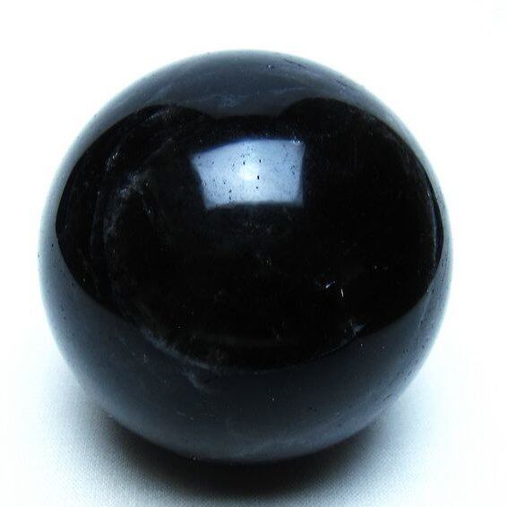 モリオン 黒水晶 丸玉 62mm 一点物 151-9551