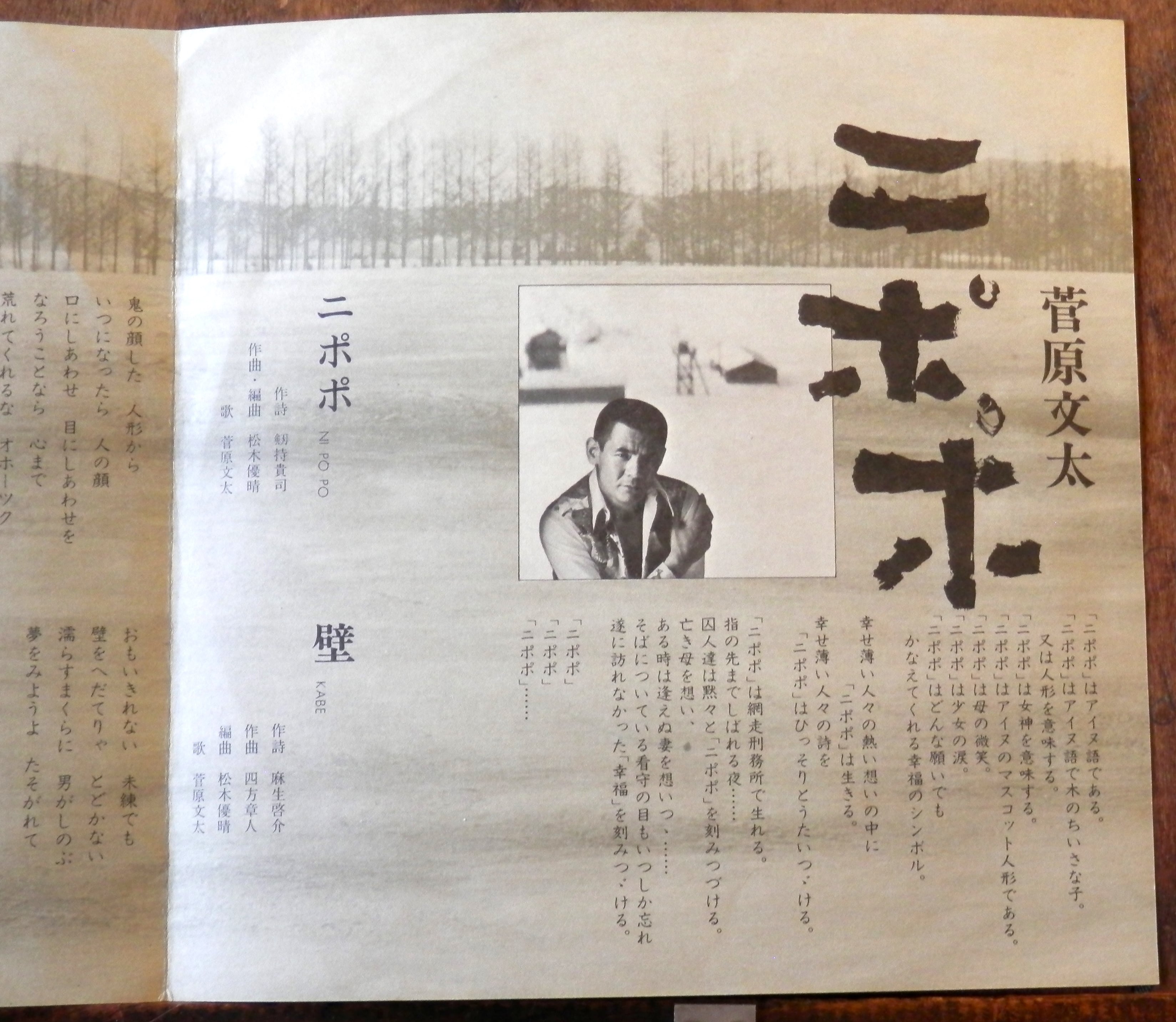 75【EP】菅原文太 - ニポポ | 音盤窟レコード