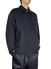 【COMME des GARCONS HOMME】ウールライトシャギー × キュプラツイルキルティングジャケット