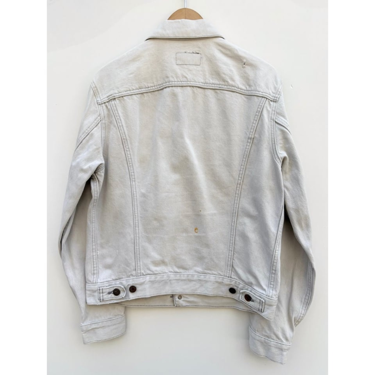 80s Levi’s 70506 GRAY DENIM JACKET MADE IN USA Size 40R