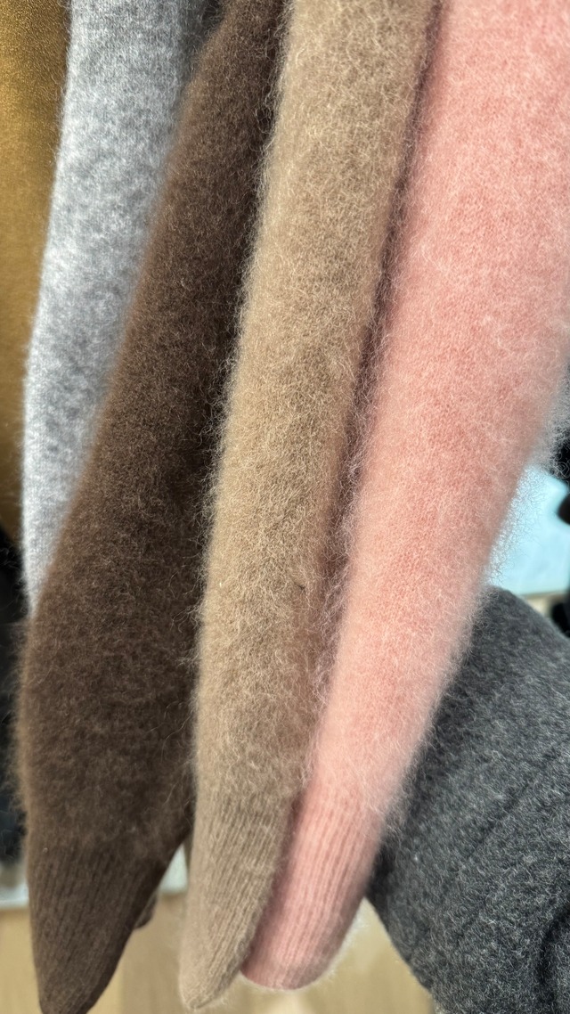 (予約) ounce / Cash brush cardigan 4color