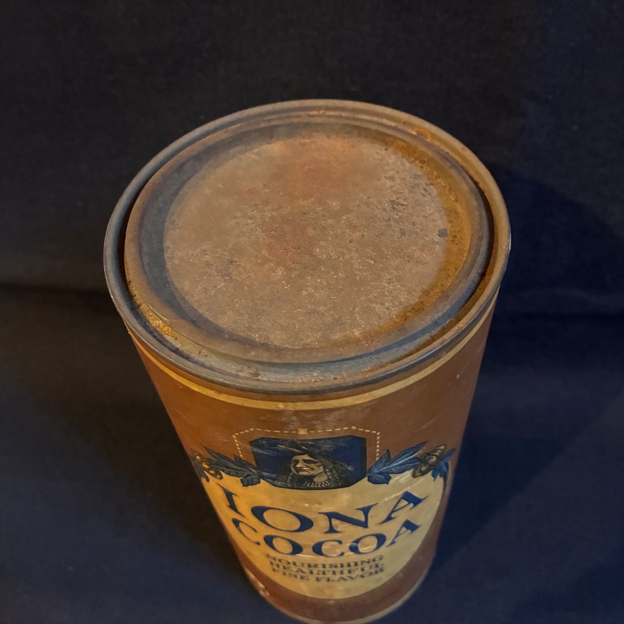 1920〜30's IONA COCOA 缶　T-583