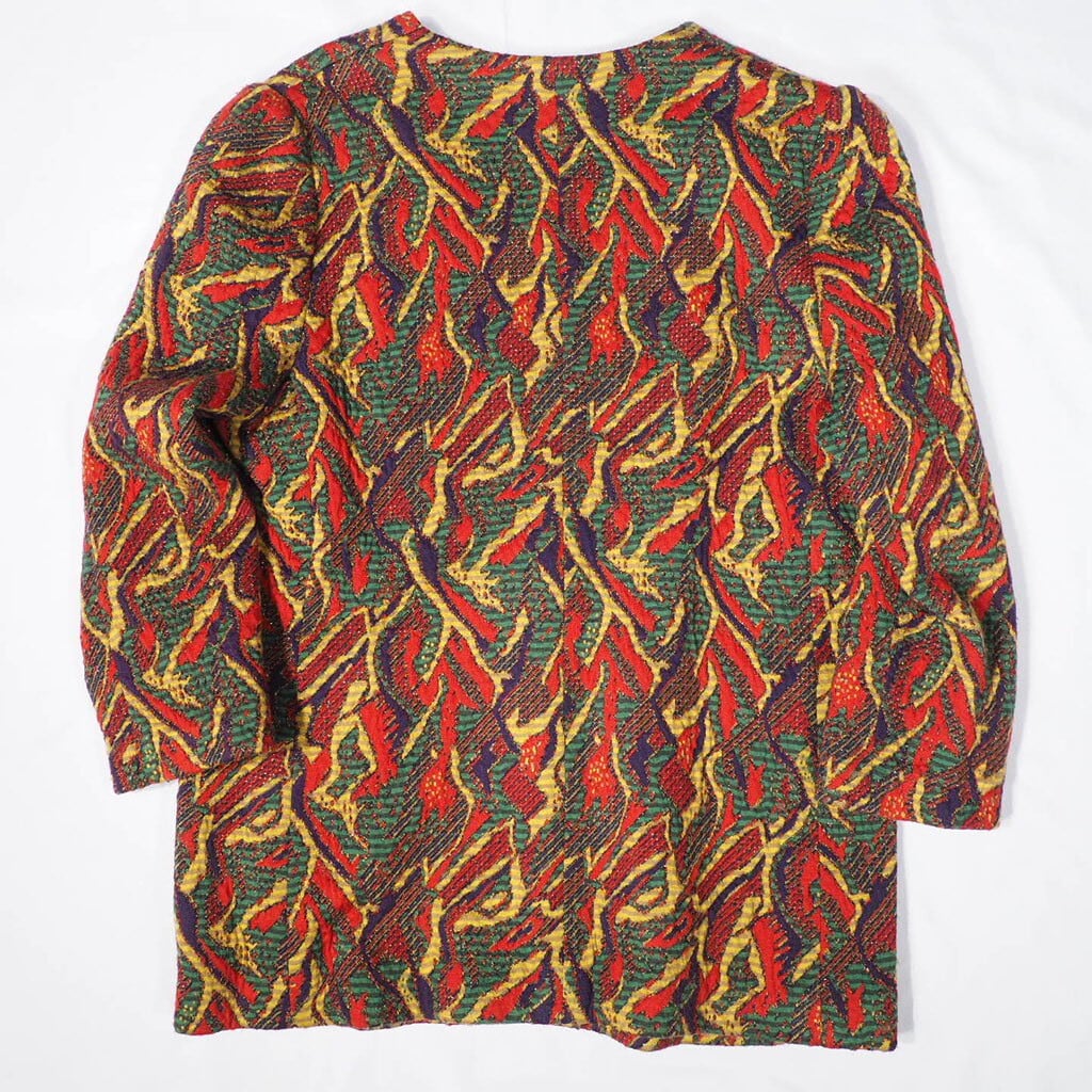 畝り-Furrow psychedelic color Embbossed Design jacket