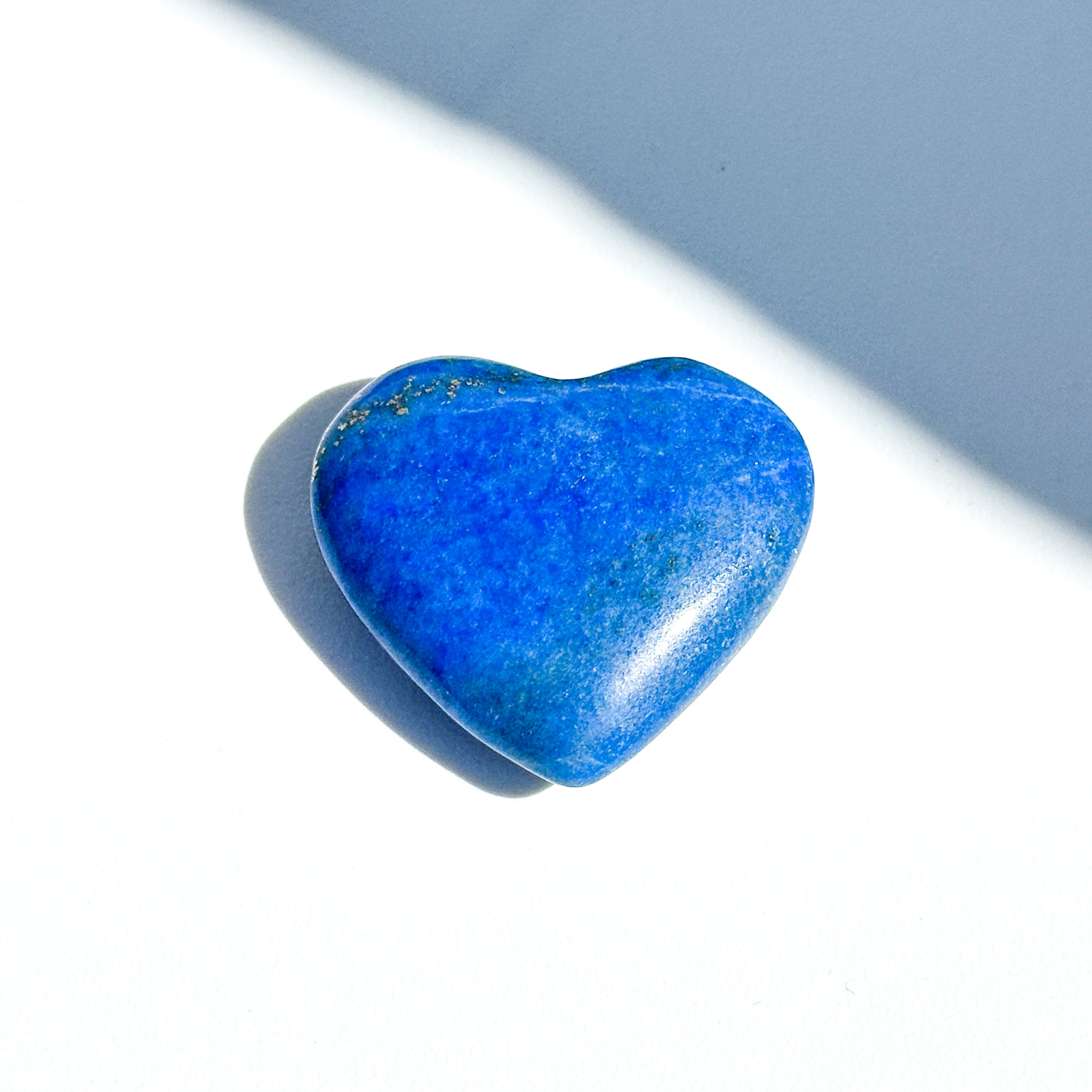 ラピスラズリ ハート型53♡ Lapis Lazuli ♡天然石・鉱物・パワーストーン・インテリア