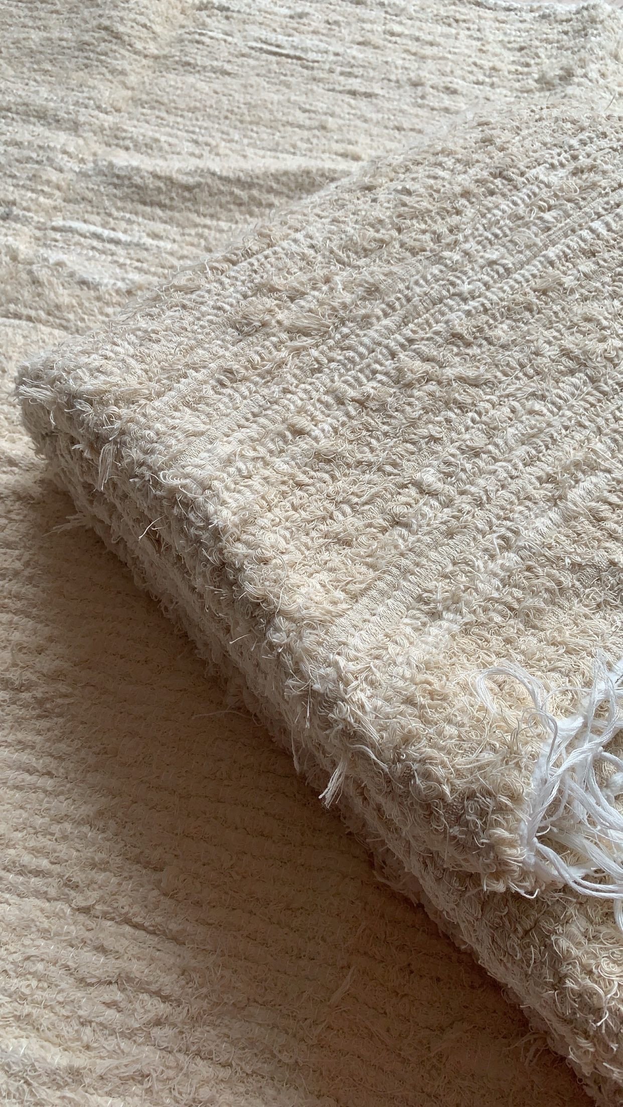 mikanueverydaybag 【shaggy cotton rug】ミディアムサイズ | CALLOW