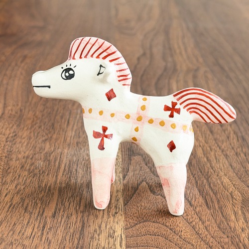 山口祥治　干支フィギュア 午（ウマ）「ウマジャロウ UJ-244」 工房：喜鶴製陶（有田焼）