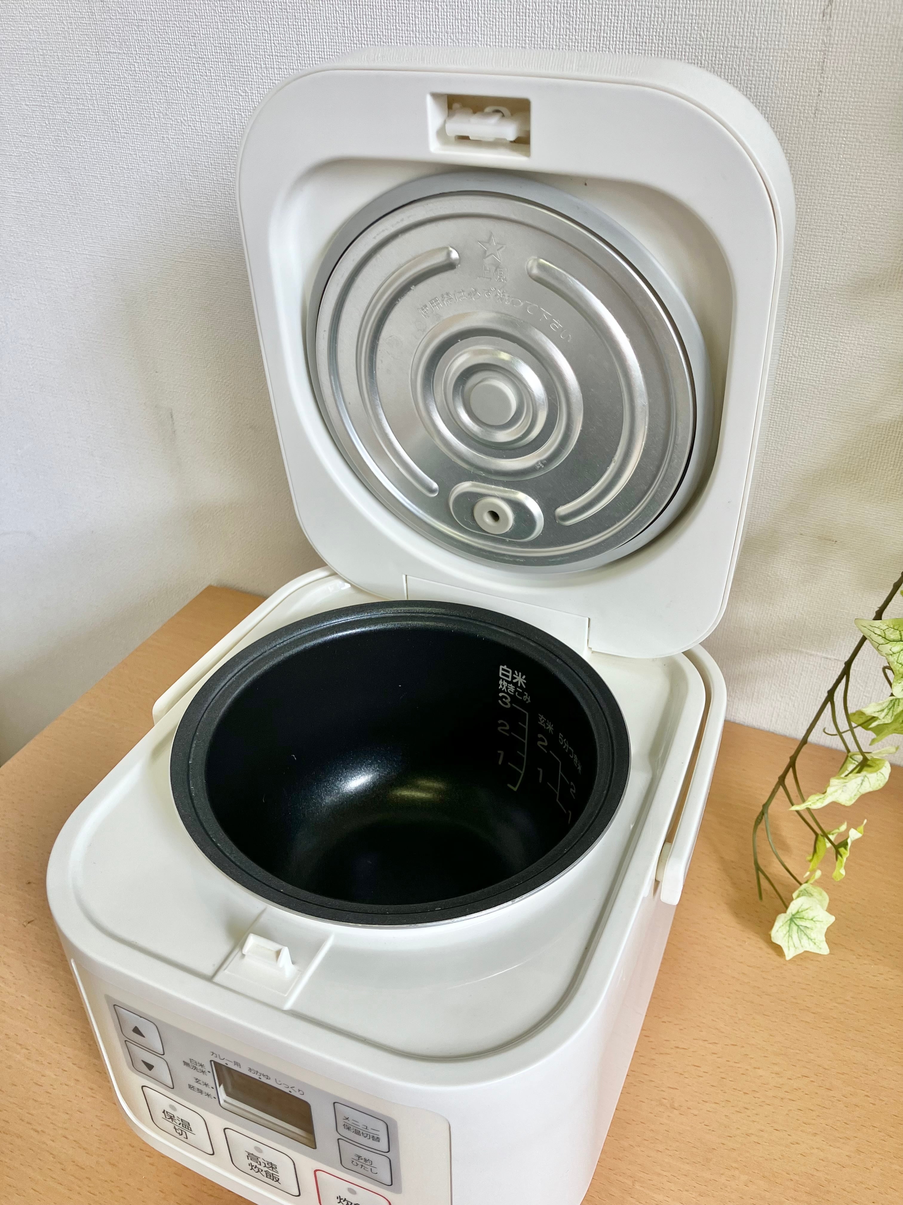 ニトリ 2021年製 3合炊き マイコン炊飯ジャー SN-A5BK Nsimple ブラック 単身者 新生活 一人暮らし マイコン炊飯器 NITORI 札幌市 中央区 南12条 東京都日野市にてニトリ SN-A5BK 炊飯器 使用感ありでも動作品のため