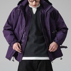 Zip-up Hip-length Padded Jacket ◇2color H0995