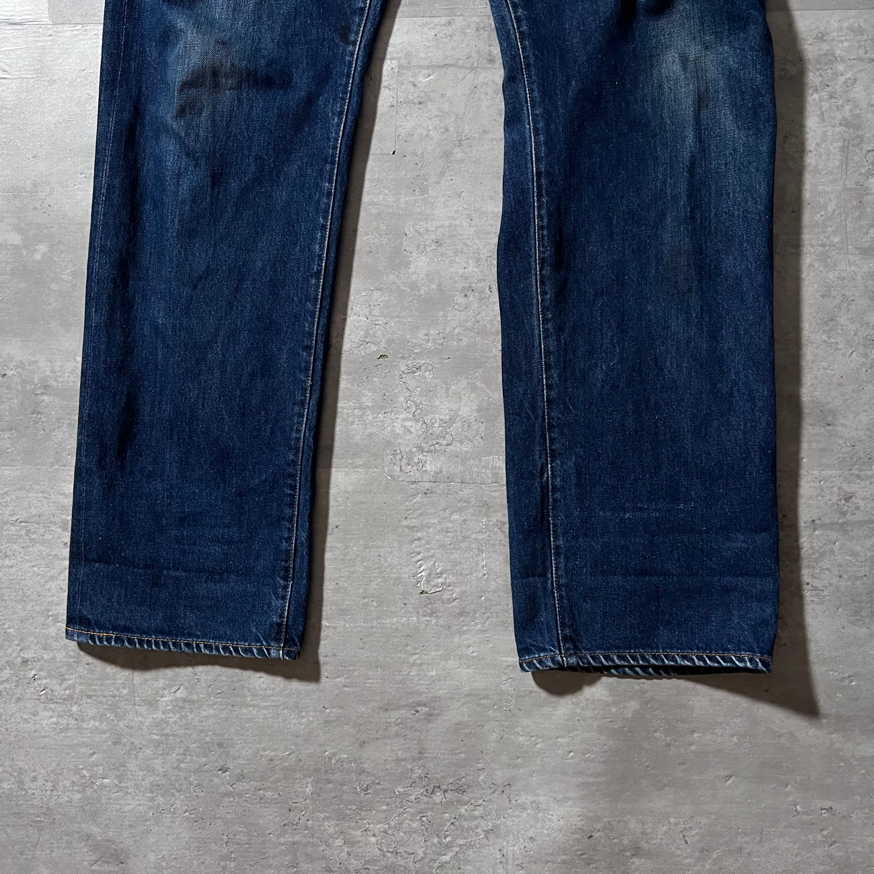 90s “Levi's 201XX”復刻 BIG E selvedge denim pants バレンシア工場製 ...