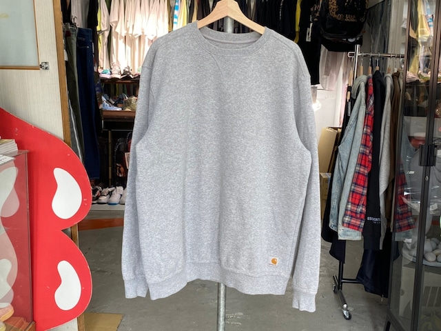 CARHARTT CREWNECK SWEAT LARGE GREY 274168