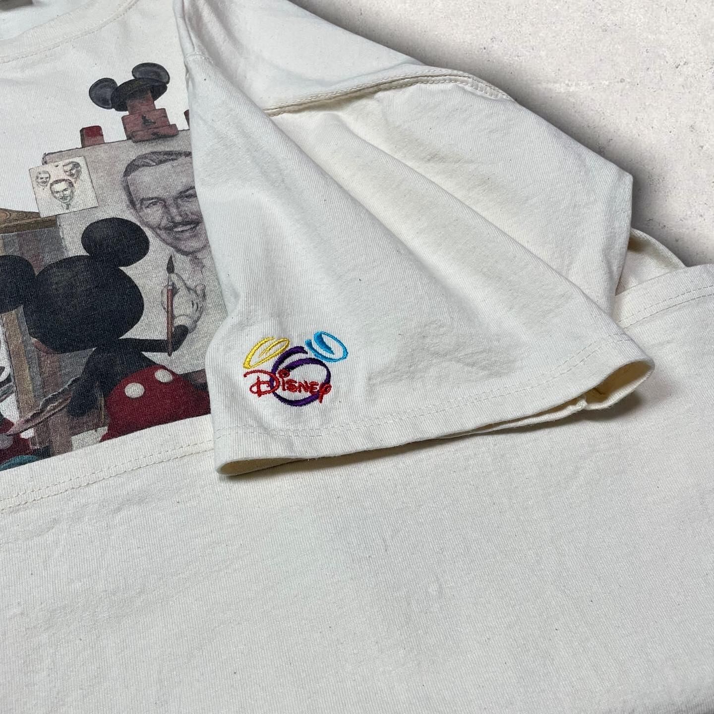 Disney Norman Rockwell mickey ディズニー Tシャツ