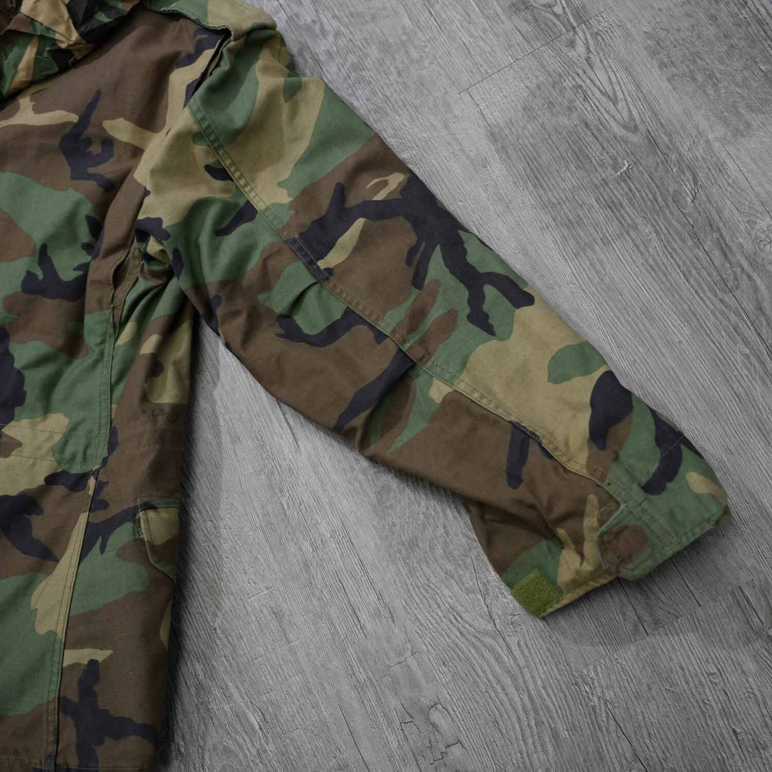 80s U.S. ARMY M-65 フィールドジャケット ウッドランドカモ SMALL