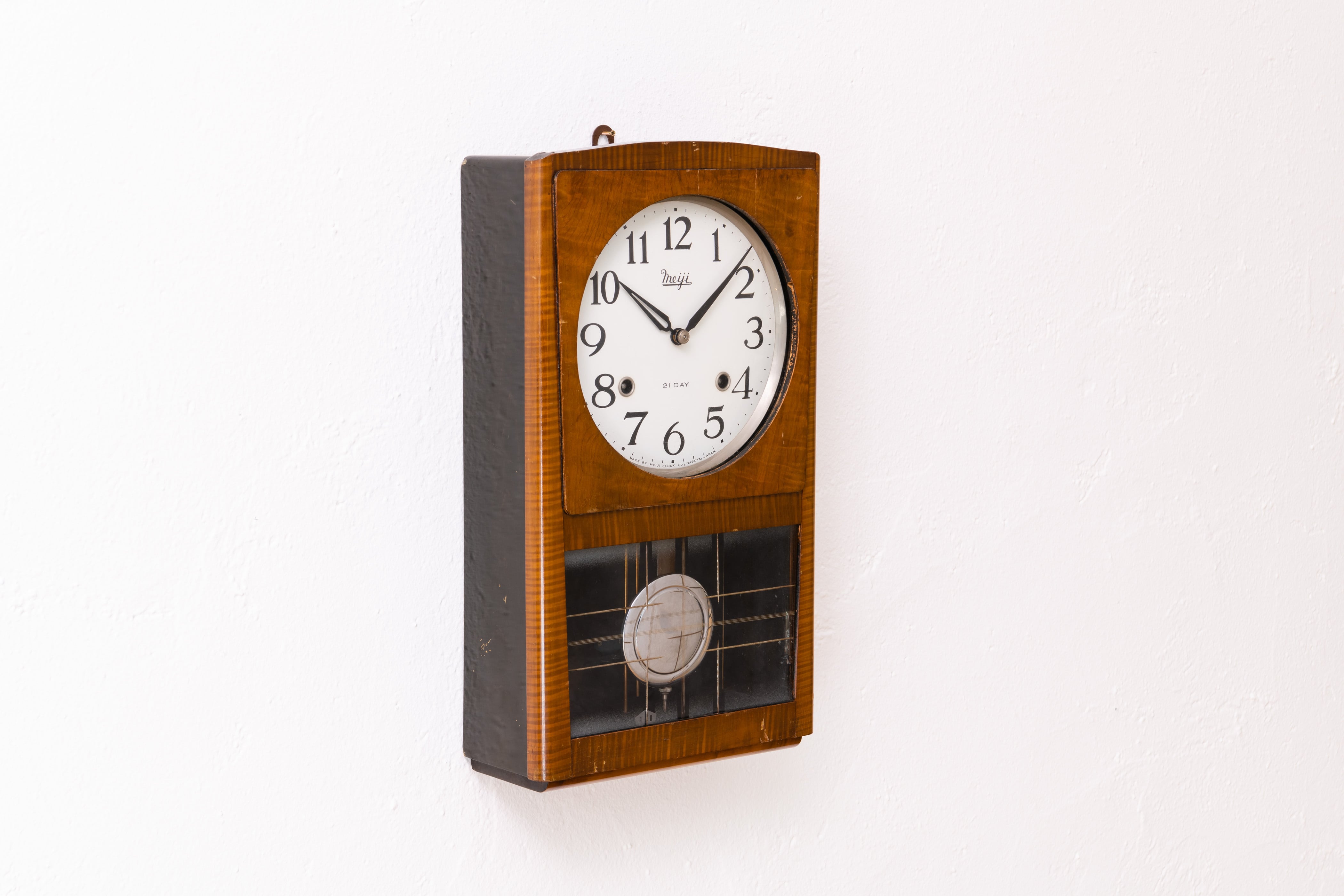 ANTIQUE】Meiji社製振り子時計 21days・1960年~1970年代製造
