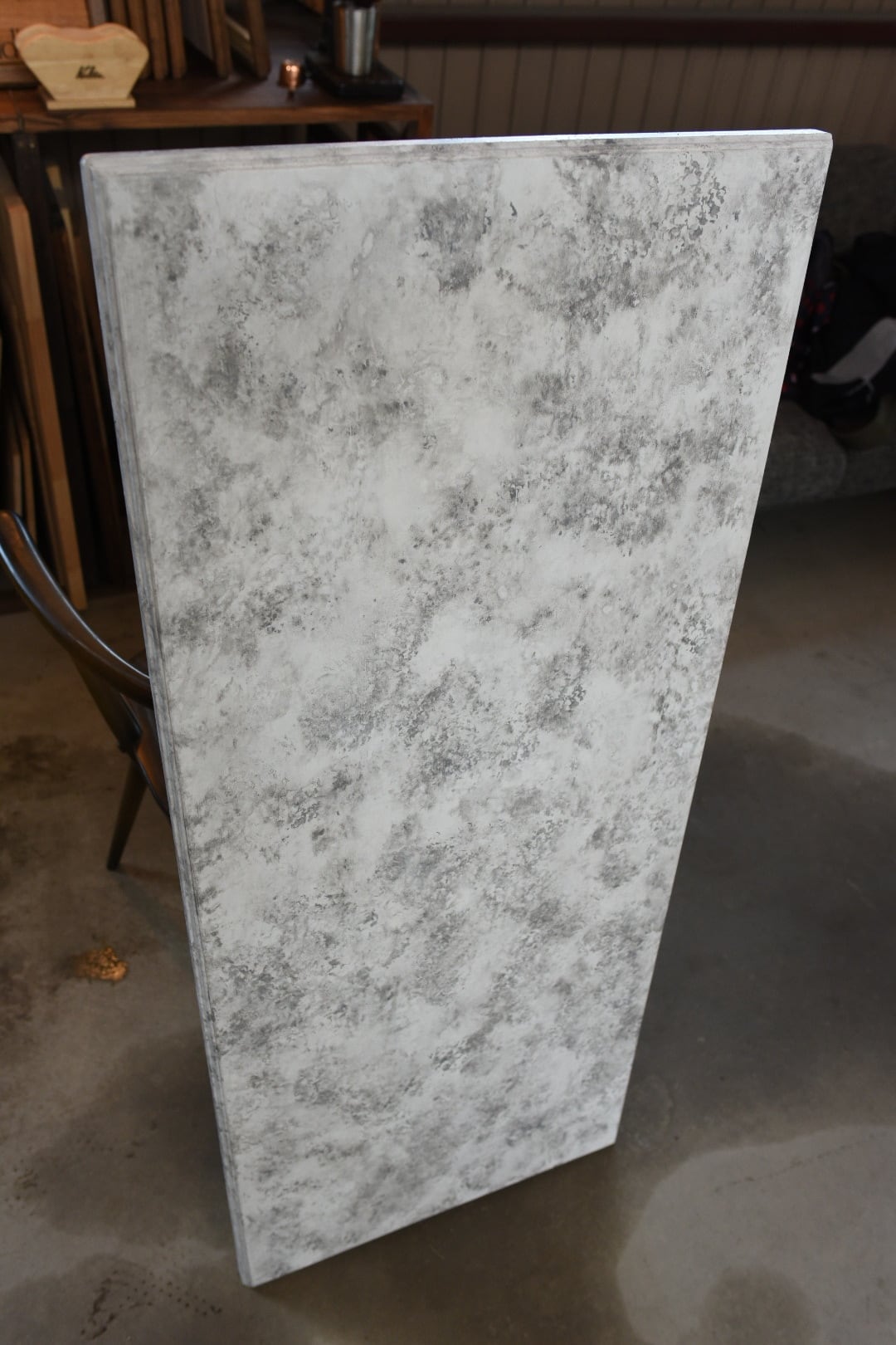 天板販売 ホワイト&グレー 120cm*50cm こたつ 撮影 フォトボード