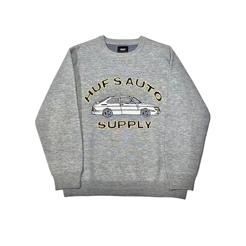 HUF - Jacquard Crewneck Sweater (size-S) ¥15000+tax