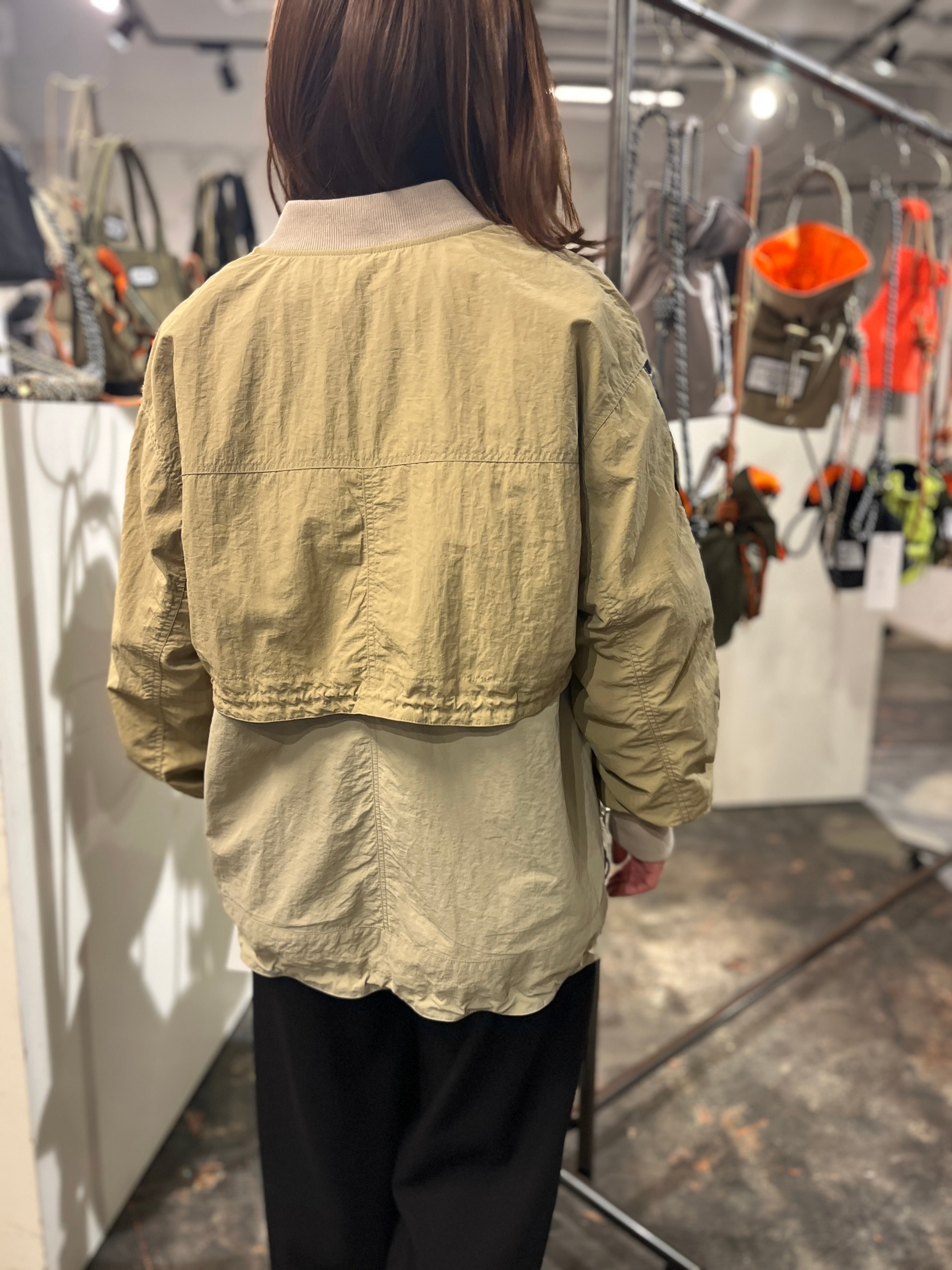 Reebok×RISLAY】レイヤードMA-1 | MIEL select shop