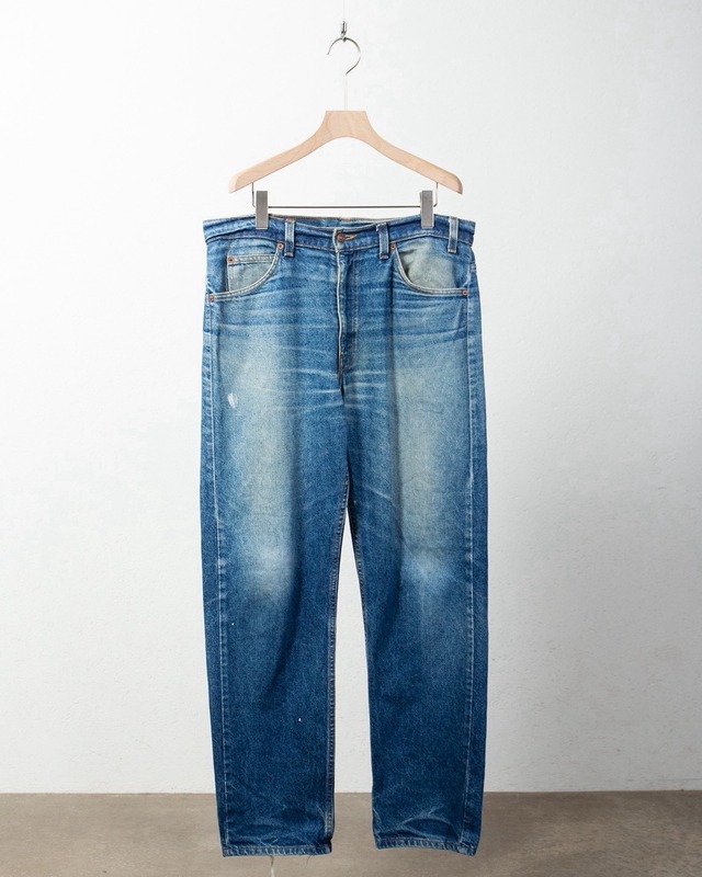 "Levi's" 505 good faded denim trousers