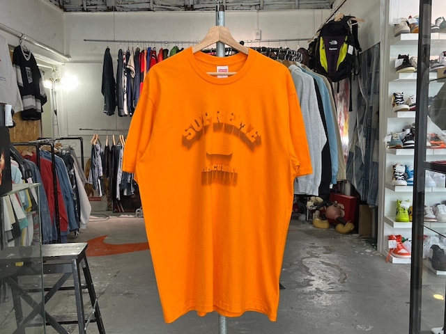 Supreme SHADOW TEE ORANGE LARGE 67850