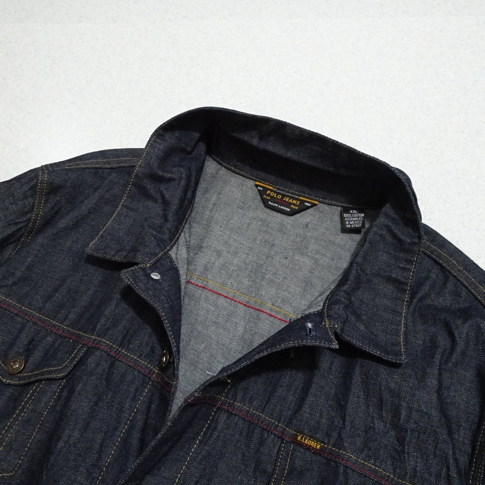 90s- メキシコ製 Ralph Lauren ラルフローレン POLO JEANS ポロ