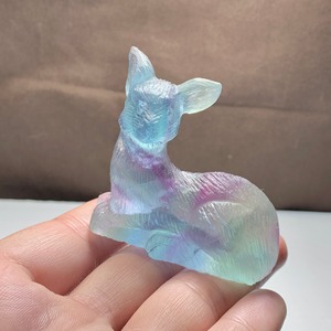 2.ブルー系グラデーション☆フローライト・バンビ