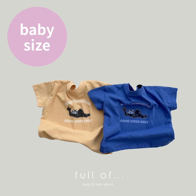 【即納】blackbean hello baby tee #17663